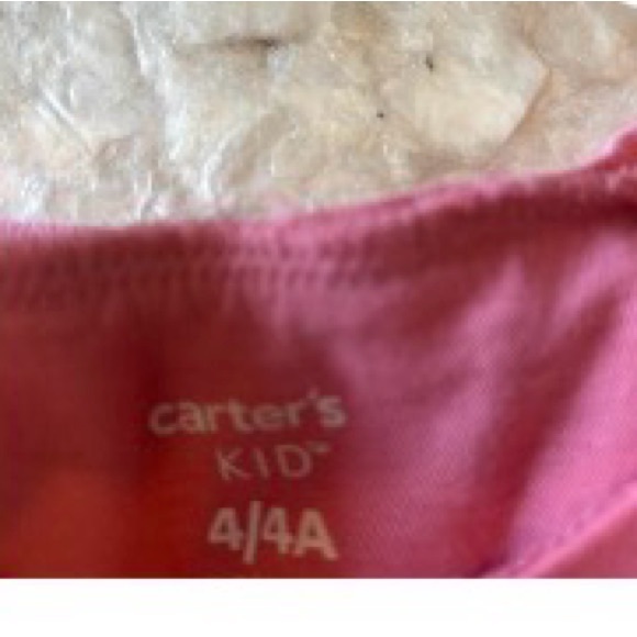 Carter's Pink Kid's Tee - Picture 2 of 3